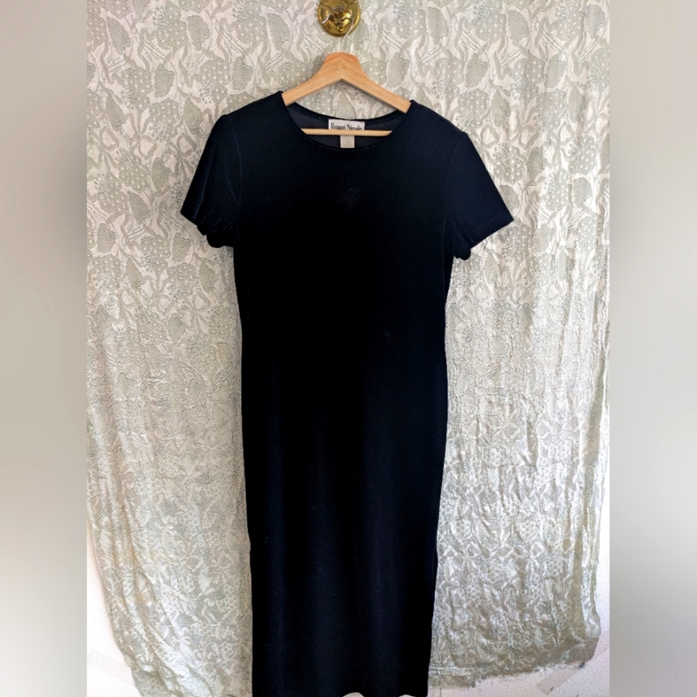 Vintage Ronni Nichole Velvet Maxi Dress